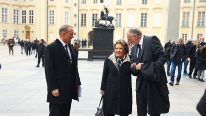 FOTO: Česko se loučí s kardinálem Dominikem Dukou.