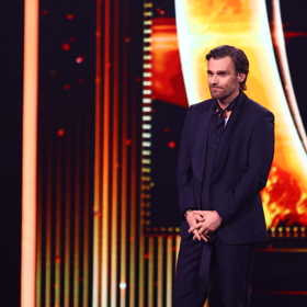 Moderátor Leoš Mareš měl velmi dojemnou řeč.