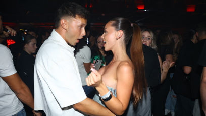 FOTO: Gabriela Gašpárová a Petr Havránek na parketě.