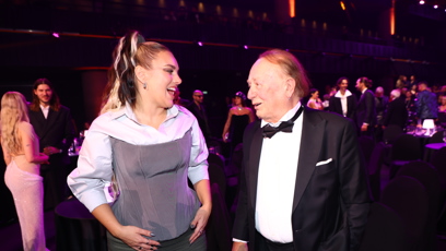 FOTO: Ewa Farna se ve společnosti Petra Jandy dobře bavila.