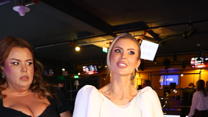 FOTO: Lela Ceterová zvolila na Slavíky bílý outfit.