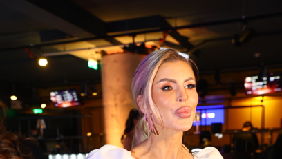 FOTO: Lela Ceterová zvolila na Slavíky bílý outfit.