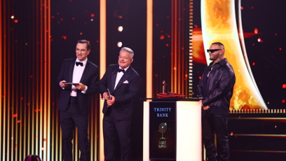 FOTO: Rapper Rytmus předával cenu.