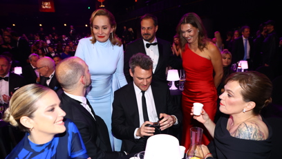 FOTO: Monika Absolonová zašla na panáka za Vojtou Dykem.