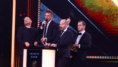 FOTO: Vojta Dyk, Jakub Prachař a Jan Maxián předvedli show.