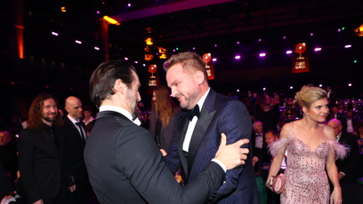 FOTO: Libor Bouček pogratuloval Václavu Noidu Bártovi.