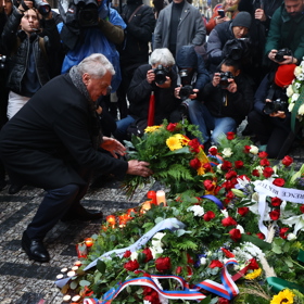 Primátor Prahy Bohuslav Svoboda.