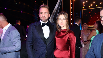 FOTO: Libor Bouček s partnerkou.