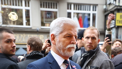 FOTO: Petr Pavel na Národní třídu také dorazil.