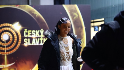 FOTO: Eliška Bártová po skončení slavíka.