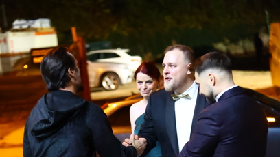 FOTO: Václav přijámal gratulace.