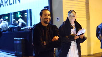 FOTO: Šťastný Noid se svou ženou.