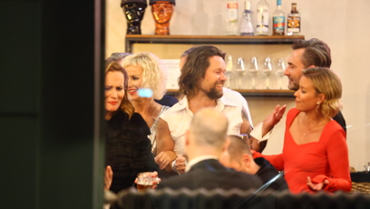 FOTO: Patricie se dobře bavila s Richardem Krajčem.