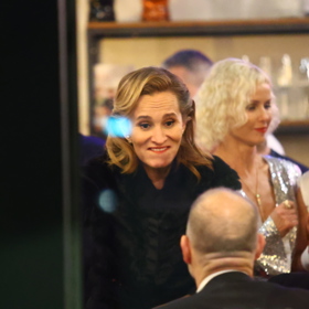 Monika Absolonová se skvěle bavila.