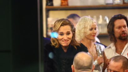 FOTO: Monika Absolonová se skvěle bavila.