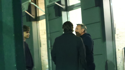 FOTO: Leoš Mareš se bavil s přáteli.