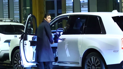 FOTO: Leoš Mareš odešel se synem poměrně brzy.