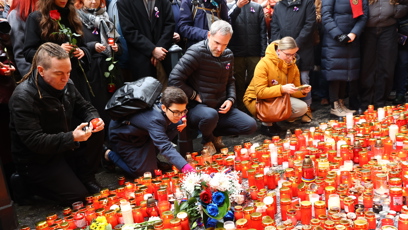 FOTO: Oslavy na Národní třídě.