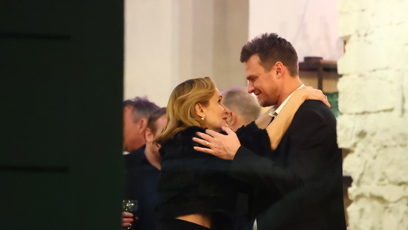 FOTO: Vojta Dyk a Monika Absolonová na afterparty.