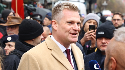 FOTO: Filip Turek byl na Národní třídě v obležení davu.