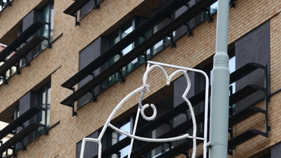 FOTO: Vánoční světla na Praze 3 navrhly děti  z tamních mateřských škol.