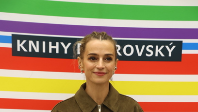 FOTO: Ivana Jirešová na křtu kalendáře Muže roku a Anděla mezi zdravotníky.