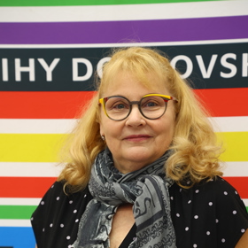 Veronika Gajerová na Muži roku.
