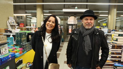 FOTO: Heidi Janků s Petrem Kolářem.