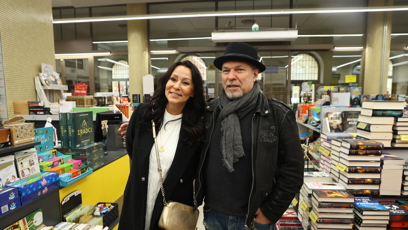 FOTO: Petr Kolář a Heidi Janků se dobře bavili.