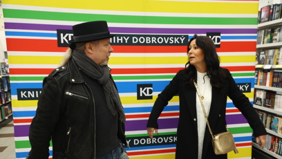 FOTO: Petr Kolář a Heidi Janků dělali blbiny.