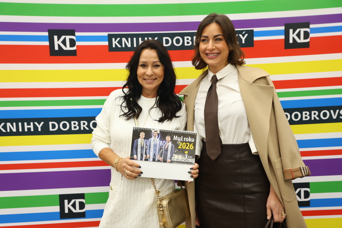 FOTO: Na křest kalendáře Muže roku dorazila Heidi Janků i Alex Mynářová. – stránka 70