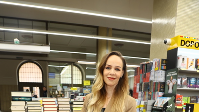 FOTO: Jana Fabiánová v dobré náladě.