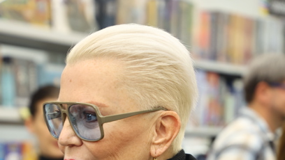 FOTO: Kateřina Kornová byla celá v černé.