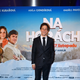 Igor Orozovič na premiéře filmu Na horách.