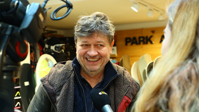 FOTO: Karel Janák promluvil pro eXtra.cz o natáčení Snowboarďáků.