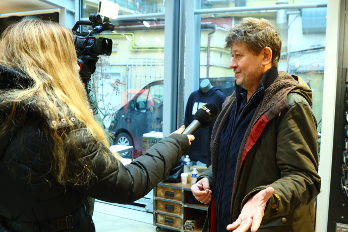 FOTO: Karel Janák by příští rok rád natočil pokračování Snowboarďáků.