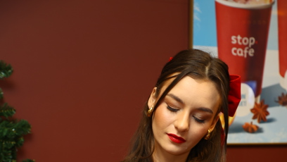 FOTO: Julie Hojdyszová si vzala perníček.