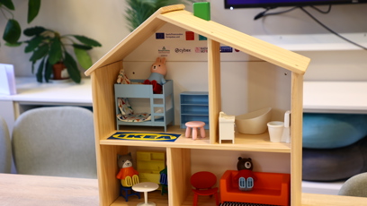 FOTO: Model nového krizového bytu.