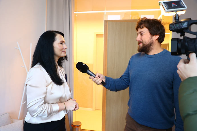 FOTO: Jitka Poláková během rozhovoru pro eXtra.cz.