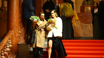 FOTO: Jana Bernášková odcházela s Denisou Nesvačilovou.