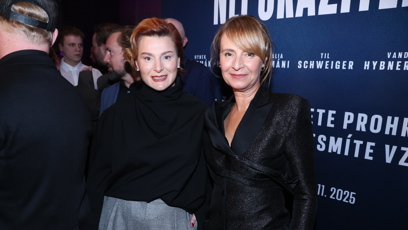 FOTO: Lenka Vlasáková s Lenkou Krobotovou vsadily na černou barvu.