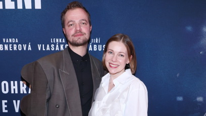 FOTO: Tomáš Havlínek po boku své přítelkyně Agáty Kryštůfkové.