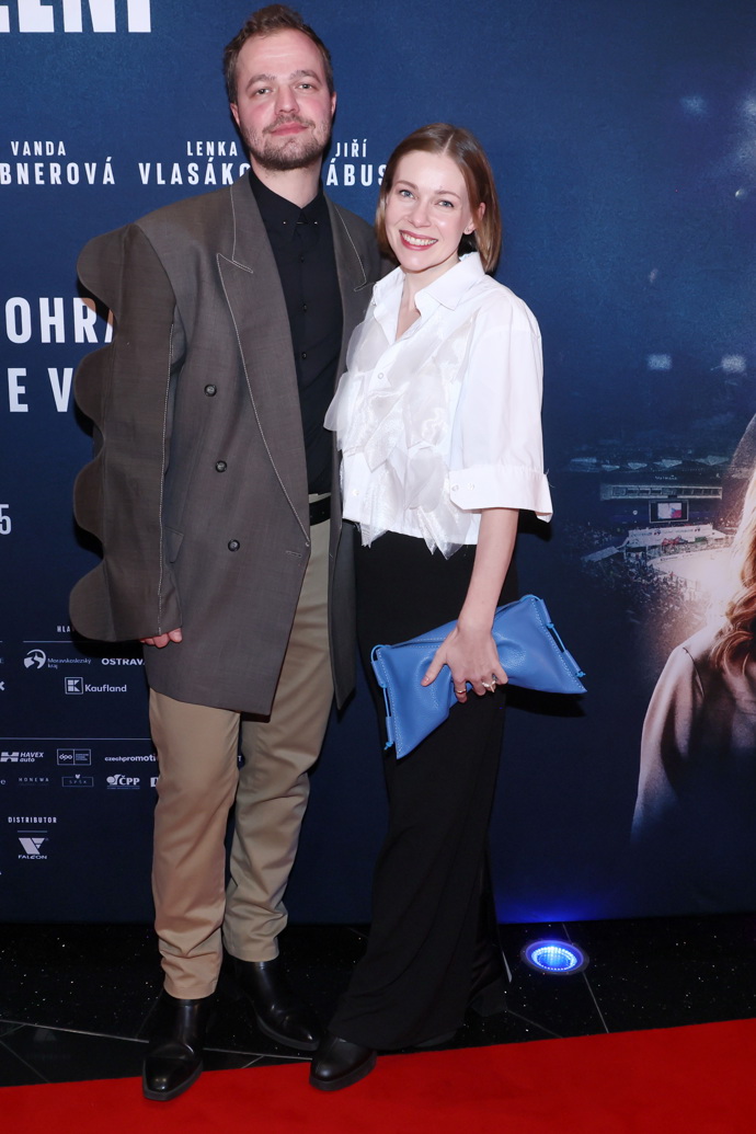 FOTO: Tomáš Havlínek po boku své přítelkyně Agáty Kryštůfkové.