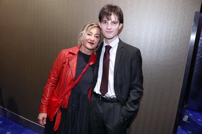 FOTO: Jan Dlouhý zapózoval s Vandou Hybnerovou.