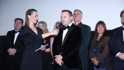 FOTO: Daniel Pánek na premiéře filmu Neporazitelní.