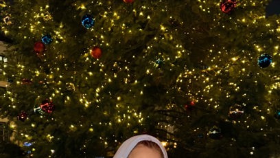 FOTO: Rachel se synem.