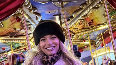 FOTO: Lucie Borhyová vyrazila na adventní trhy do Drážďan.