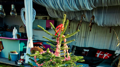 FOTO: Ozdobený stromeček.