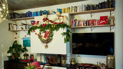 FOTO: Obývák Agáty Hanychové.