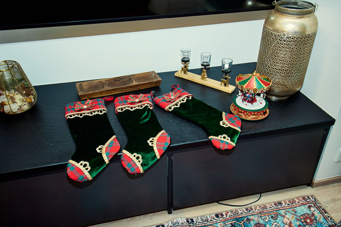 FOTO: Agáta využila každý prostor pro vánoční dekorace. – stránka 6